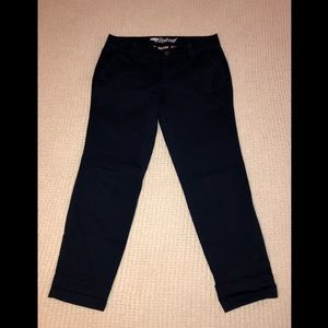Old Navy Boyfriend Pants Navy Blue